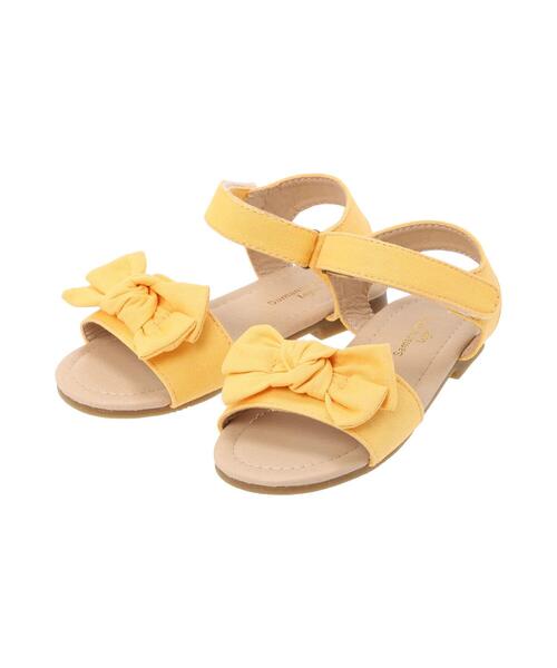 Samansa Mos2 Lagom(サマンサモスモスラーゴム)の「リボンサンダル(サンダル・キッズ・イエロー/ピンク・18cm/17cm/16cm/15cm)」の10枚目の写真