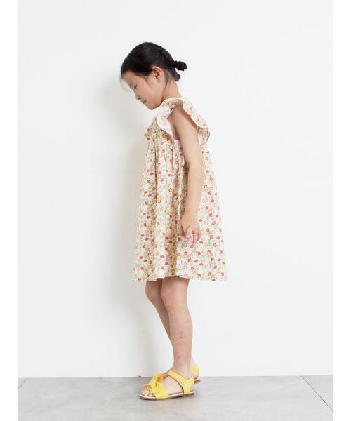 Samansa Mos2 Lagom(サマンサモスモスラーゴム)の「リボンサンダル(サンダル・キッズ・イエロー/ピンク・18cm/17cm/16cm/15cm)」の12枚目の写真