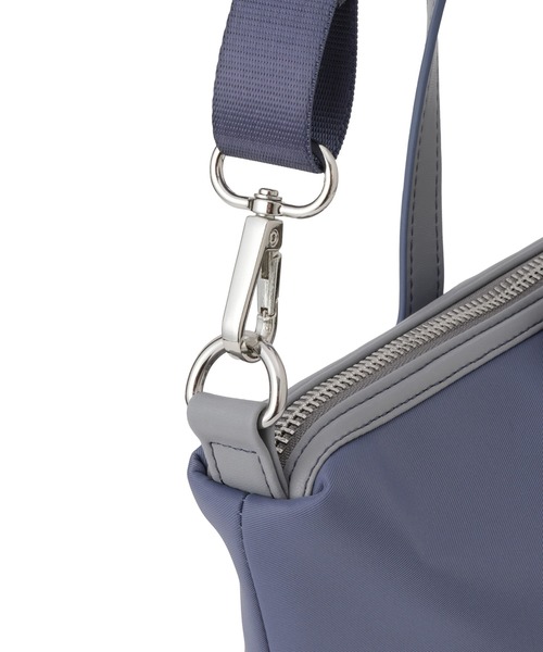 ROPE' PICNIC(ロペピクニック)の「ミドルサイズショルダー&トートバッグ/撥水・軽量(ショルダーバッグ・レディース・ブラック/キナリ/サックスブルー・FREE)」の14枚目の写真