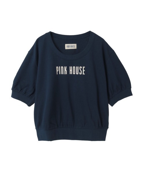 PINK HOUSE(ピンクハウス)の「ロゴプリントスウェット(スウェット・レディース・ピンク/レッド/ネイビー/ブラック/トップグレー・フリー)」の4枚目の写真