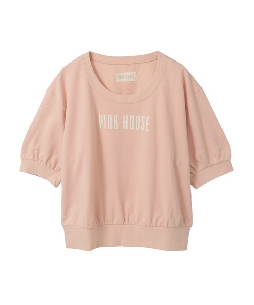 PINK HOUSE(ピンクハウス)の「ロゴプリントスウェット(スウェット・レディース・ピンク/レッド/ネイビー/ブラック/トップグレー・フリー)」の5枚目の写真