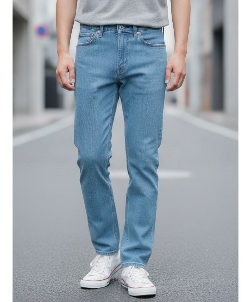 Levi's(リーバイス)の「【LEVI'S/リーバイス】【軽量・薄手 夏でも履けるデニム】505 ライトウェィトデニム レギュラーストレート 定番 王道 アメカジ(デニムパンツ・メンズ・サックスブルー/クリアブルー/ブルー・34inch/32inch/30inch/29inch/28inch/33inch/31inch)」の1枚目の写真