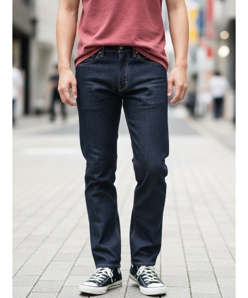 Levi's(リーバイス)の「【LEVI'S/リーバイス】【軽量・薄手 夏でも履けるデニム】505 ライトウェィトデニム レギュラーストレート 定番 王道 アメカジ(デニムパンツ・メンズ・サックスブルー/クリアブルー/ブルー・34inch/32inch/30inch/29inch/28inch/33inch/31inch)」の2枚目の写真