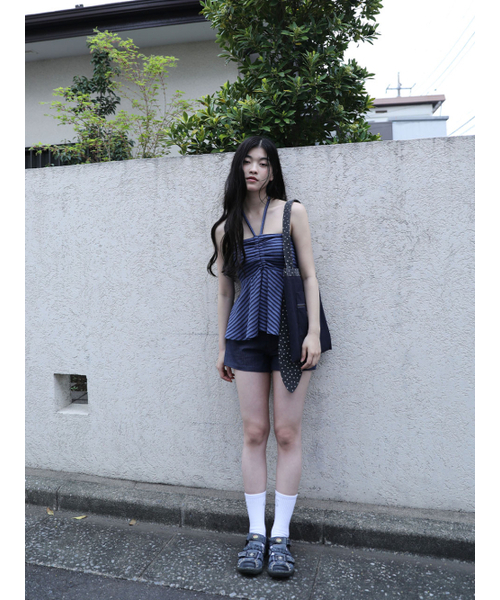 UGLY SHADOW(アグリーシャドウ)の「STITCH POINT SHORTS(NAVY)(その他パンツ・レディース・その他・SMALL/MEDIUM)」の3枚目の写真