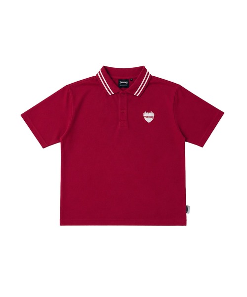 THRASHER(スラッシャー)の「THRASHER×MSG 別注 ワンポイントロゴポロシャツ(ポロシャツ・メンズ・ネイビー/ブラック系/ブラック/レッド/グレー系・M/S/XL/L)」の16枚目の写真