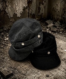 XU（エックスユー）の「【Never mind the XU】double belt strap cap / 【ネバーマインド ザ エックスユー】ダブルベルトストラップワークキャップ＜着用動画あり＞（キャップ）」
