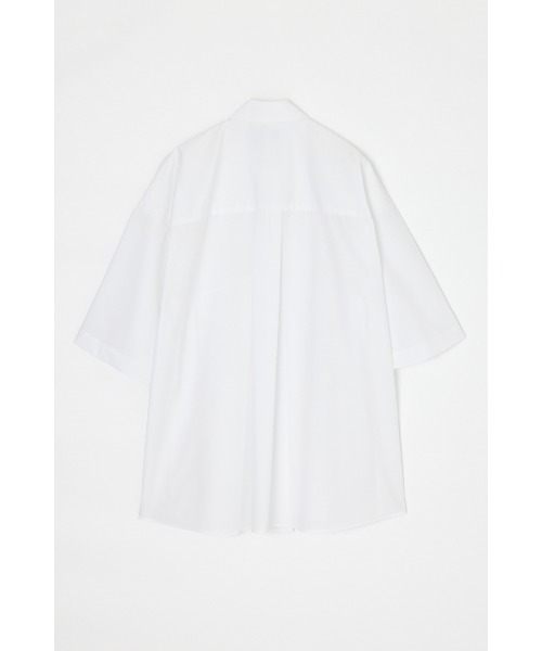 ENFOLD(エンフォルド)の「TUCK COLLAGE SHIRT(シャツ/ブラウス・レディース・ダークネイビー/ホワイト・38)」の4枚目の写真