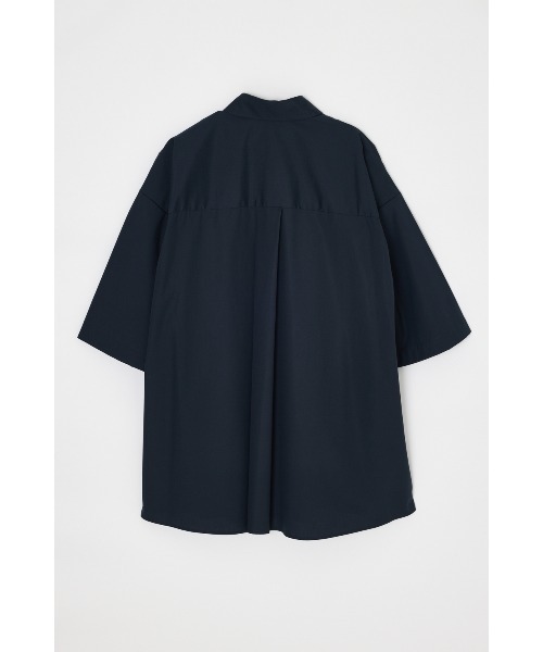 ENFOLD(エンフォルド)の「TUCK COLLAGE SHIRT(シャツ/ブラウス・レディース・ダークネイビー/ホワイト・38)」の3枚目の写真