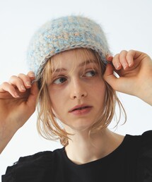 Ray BEAMS | ミックス ハンドニット ハット 26FW(ハット)