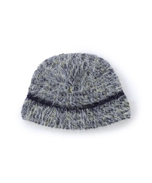Ray BEAMS(レイビームス)の「ミックス ハンドニット ハット 26FW(ハット・レディース・ミント/グレー/ネイビー・ONE SIZE)」の6枚目の写真