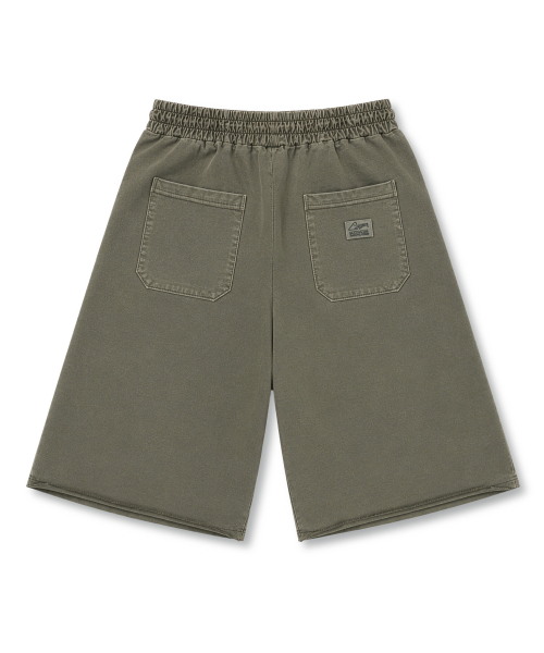 STIGMA(スティグマ)の「RAW-CUT PIGMENT BURMUDA PANTS KHAKI(その他パンツ・メンズ・その他・X-LARGE/MEDIUM/LARGE)」の3枚目の写真