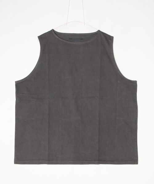 STUDIOUS(ステュディオス)の「【ANDER】SLEEVELESS POISON TEE(タンクトップ・メンズ・ブラック/ブラウン・3/2)」の2枚目の写真