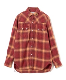 【イベント限定】【別注】REMI RELIEF / Check Western shirt Classic Fit Red
