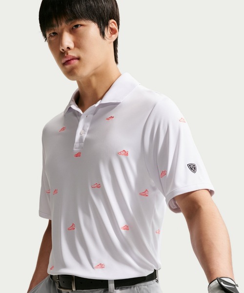 NIKE(ナイキ)の「ナイキ パー メンズ Dri-FIT ポロ / Nike Par Men's Dri-FIT Polo II4174-100 White(ポロシャツ・メンズ・ホワイト・2XL/S/M/L/XL)」の5枚目の写真