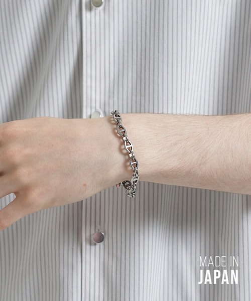 HARE(ハレ)の「【MADE IN JAPAN】URBANステンレスブレス(HARE)(ブレスレット・メンズ・シルバー系その他3/シルバー/シルバー系その他2/シルバー系その他・FREE)」の2枚目の写真