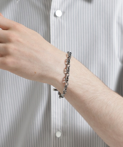 HARE(ハレ)の「【MADE IN JAPAN】URBANステンレスブレス(HARE)(ブレスレット・メンズ・シルバー系その他3/シルバー/シルバー系その他2/シルバー系その他・FREE)」の19枚目の写真