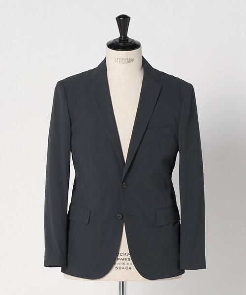A DAY IN THE LIFE UNITED ARROWS(アデイインザライフユナイテッドアローズ)の「サッカー 2ボタン ジャケット-セットアップ対応・マシンウォッシャブル-<A DAY IN THE LIFE>(テーラードジャケット・メンズ・ダークグレー/ネイビー・M/L/S/XL)」の22枚目の写真