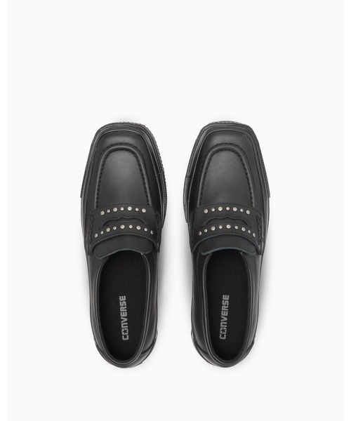 CONVERSE ALL STAR(コンバースオールスター)の「ALL STAR SQUARETOE LOAFER SA / オールスター スクエアトウ ローファー SA(スニーカー・メンズ・ブラック・3/3.5/4/4.5/5/5.5/6.5/7/7.5/8/8.5/9/9.5/10.5/11.5)」の2枚目の写真