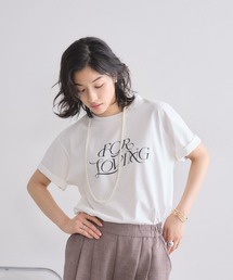 【接触冷感・汗染み防止・UVカット】ロゴTシャツ