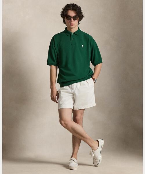 POLO RALPH LAUREN(ポロ ラルフ ローレン)の「リラックス フィット メッシュ ポロシャツ(ポロシャツ・メンズ・グリーン・L/M/S/XL/XS)」の3枚目の写真