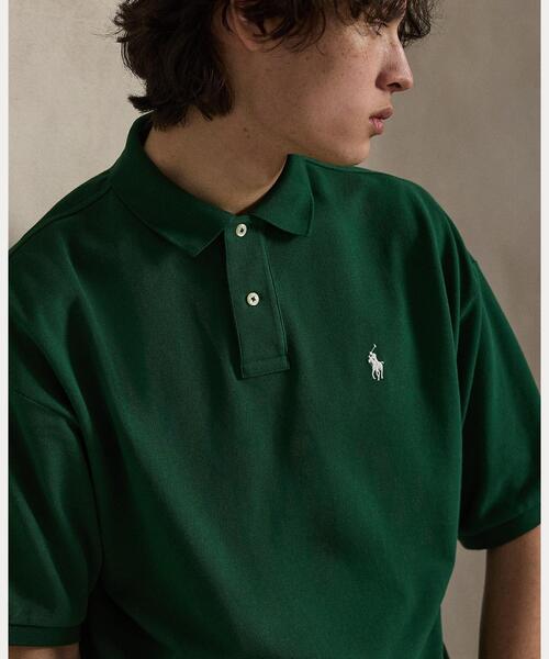 POLO RALPH LAUREN(ポロ ラルフ ローレン)の「リラックス フィット メッシュ ポロシャツ(ポロシャツ・メンズ・グリーン・L/M/S/XL/XS)」の5枚目の写真