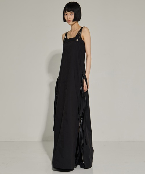 TOGA PULLA（トーガ　プルラ）の「【TOGA PULLA/トーガプルラ】Twill fringe dress/ツイルフリンジドレス（ドレス・レディース・ブラック・36）」の16枚目の写真