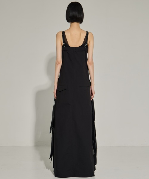 TOGA PULLA（トーガ　プルラ）の「【TOGA PULLA/トーガプルラ】Twill fringe dress/ツイルフリンジドレス（ドレス・レディース・ブラック・36）」の11枚目の写真