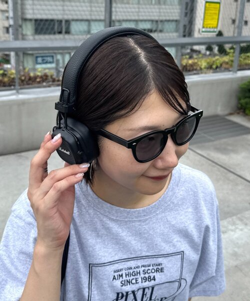 CIAOPANIC TYPY（チャオパニックティピー）の「【ユニセックス】UVカット対応サングラス/ウェリントン（サングラス・レディース・ブラック/ブラック系その他・ONE SIZE）」の13枚目の写真