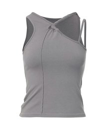 Braided Sleeveless (FL-143_Gray)