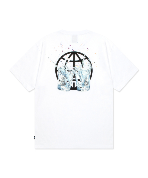LMCの「SHOTGLASS GLOBE TEE white white(Tシャツ/カットソー・メンズ・その他・LARGE/MEDIUM/SMALL/X-LARGE)」の1枚目の写真