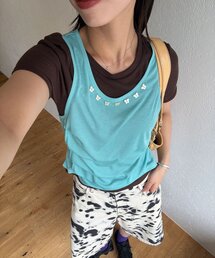 CIAOPANIC | 蝶々ボタンタンクレイヤードTee(Tシャツ/カットソー)