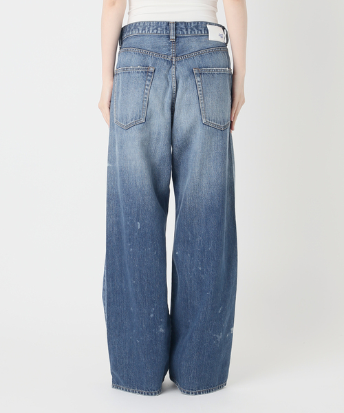 DENIM DELIGHT DAYS （デニム デライト デイズ）の「【DENIM DELIGHT DAYS】Selvedge wide jeans（デニムパンツ・レディース・ライトブルー・34/40/38/36）」の10枚目の写真