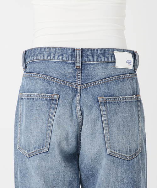 DENIM DELIGHT DAYS （デニム デライト デイズ）の「【DENIM DELIGHT DAYS】Selvedge wide jeans（デニムパンツ・レディース・ライトブルー・34/40/38/36）」の13枚目の写真