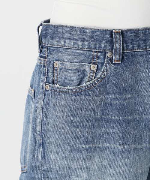 DENIM DELIGHT DAYS （デニム デライト デイズ）の「【DENIM DELIGHT DAYS】Selvedge wide jeans（デニムパンツ・レディース・ライトブルー・34/40/38/36）」の17枚目の写真