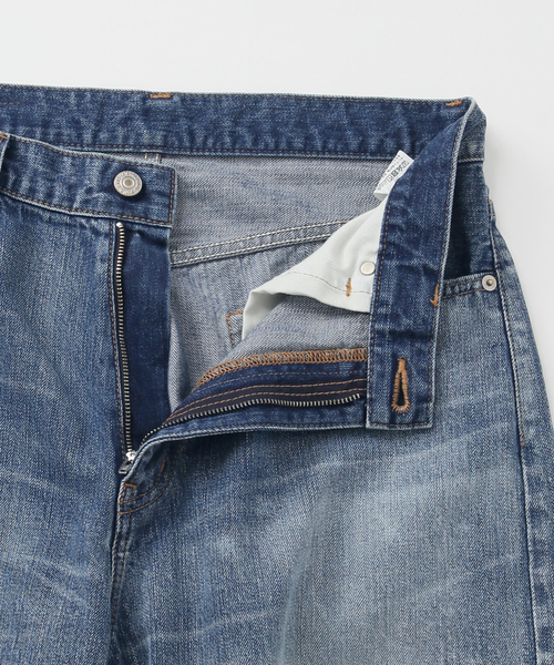DENIM DELIGHT DAYS (デニム デライト デイズ)の「【DENIM DELIGHT DAYS】Selvedge wide jeans(デニムパンツ・レディース・ライトブルー・34/40/38/36)」の22枚目の写真