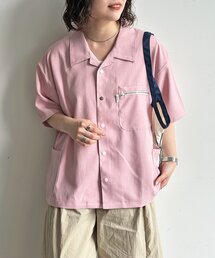 ポケジップデザインシャツ