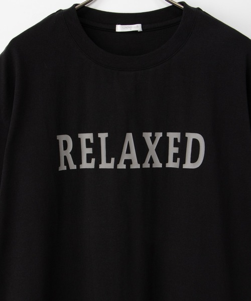 Honeys（ハニーズ）の「ロゴゆるチュニックＴ（Tシャツ/カットソー・レディース・ダークブルー/ブラック/オートミール/ヘザーチャコール/ベージュ・S/M/L）」の18枚目の写真