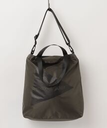 and wander（アンドワンダー）の「and wander/アンドワンダー　CRISPY RIP LOGO TOTE BAG トート（トートバッグ）」