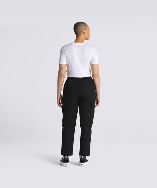 VANS(バンズ)の「ウィメンズ サイドウォークパンツ / SIDEWALK PANT MUSIC ACADEMY Bl VN000GWNBLK1(その他パンツ・レディース・ブラック・X-SMALL/SMALL/MEDIUM)」の3枚目の写真