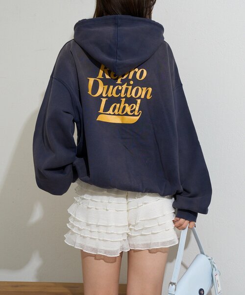 RePRODUCTION LABEL(リプロダクションレーベル)の「【RePRODUCTION LABEL / リプロダクションレーベル】スウェットフーディー(パーカー・メンズ・グレー/ネイビー/ブラック/グレー系その他・FREE)」の20枚目の写真