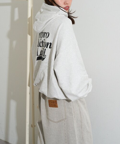 RePRODUCTION LABEL(リプロダクションレーベル)の「【RePRODUCTION LABEL / リプロダクションレーベル】スウェットフーディー(パーカー・メンズ・グレー/ネイビー/ブラック/グレー系その他・FREE)」の11枚目の写真