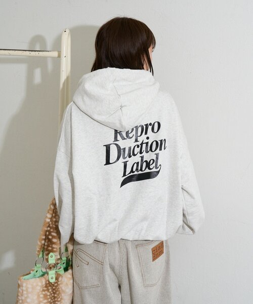 RePRODUCTION LABEL(リプロダクションレーベル)の「【RePRODUCTION LABEL / リプロダクションレーベル】スウェットフーディー(パーカー・メンズ・グレー/ネイビー/ブラック/グレー系その他・FREE)」の10枚目の写真