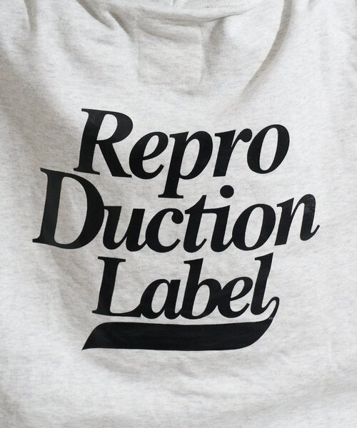 RePRODUCTION LABEL(リプロダクションレーベル)の「【RePRODUCTION LABEL / リプロダクションレーベル】スウェットフーディー(パーカー・メンズ・グレー/ネイビー/ブラック/グレー系その他・FREE)」の5枚目の写真