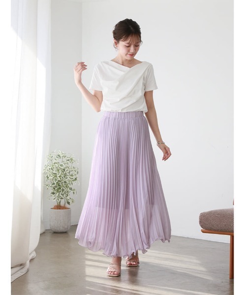 fifth(フィフス)の「2wayドレープTシャツ(Tシャツ/カットソー・レディース・イエロー/ホワイト/ブラック・M)」の16枚目の写真