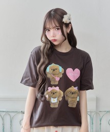 rumnel:（ルムネル）の「ろこぴビッグTシャツ / rocopi Big T-Shirt（Tシャツ/カットソー）」