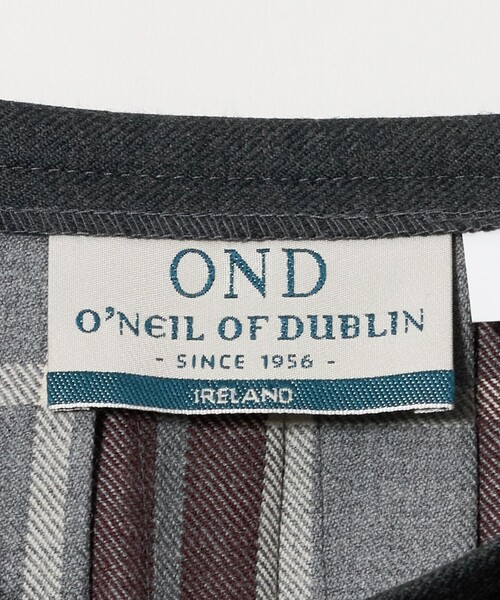 O'NEIL of DUBLIN(オニールオブダブリン)の「【別注】<O'NEIL of DUBLIN>コンビ チェック プリーツスカート(スカート・レディース・ライトグレー/ダークグレー・12/10/8)」の21枚目の写真