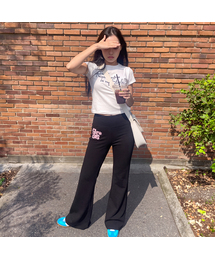 レディース GRAE-S DOT ブーツカットパンツ_2color