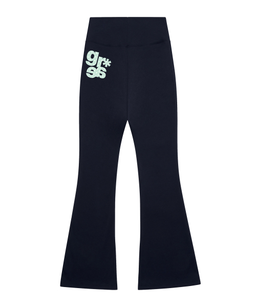 GRAVER（グレーバー）の「レディース GRAE-S DOT ブーツカットパンツ_2color（スウェットパンツ・レディース・ネイビー/ブラック・FREE）」の7枚目の写真