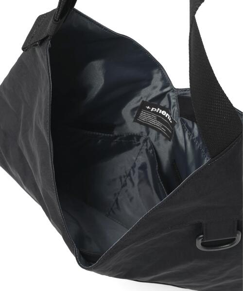 +phenix（プラスフェニックス）の「+phenix/プラスフェニックス/TECH FUROSHIKI BAG（ショルダーバッグ・メンズ・グレー/ブラック・F）」の13枚目の写真