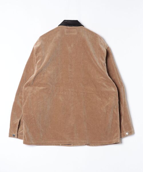 MATSUFUJI(マツフジ)の「【MATSUFUJI】 Connected Pockets Cordroy Jacket(カバーオール・メンズ・ベージュ・3/4)」の8枚目の写真